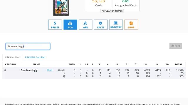 Sport Cards for Beginners - How to Look up PSA and BGS Population Reports смотреть онлайн