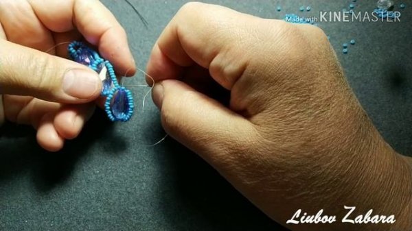 Шикарное вечернее колье.Chic evening necklace.