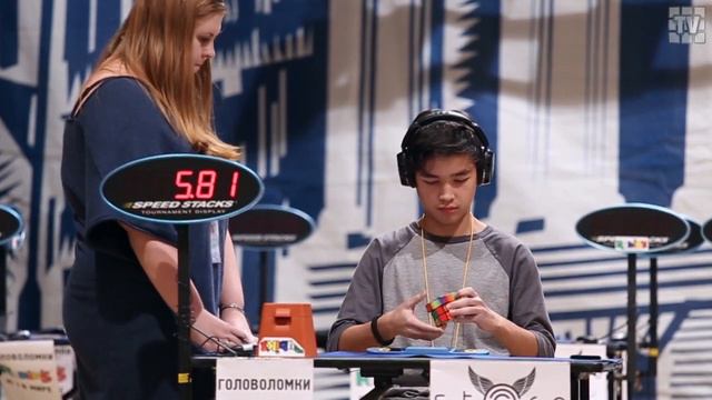 MPEI Open 2013 - Rubik's Cube Final смотреть онлайн