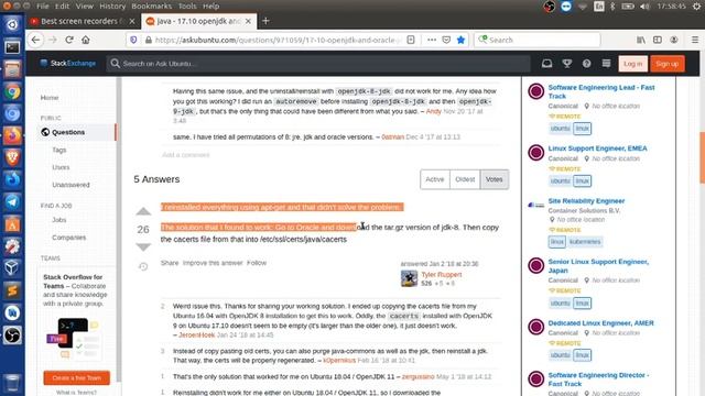 install React Native OpenJDK Error On ubutnu смотреть онлайн