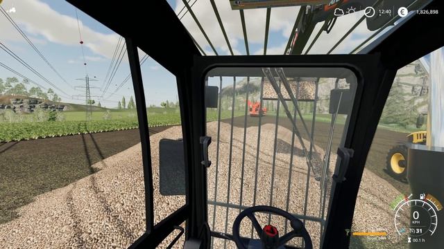 Farming Simulator 19 - ATLAS 160W Excavator Sugar Beet Loading смотреть онлайн