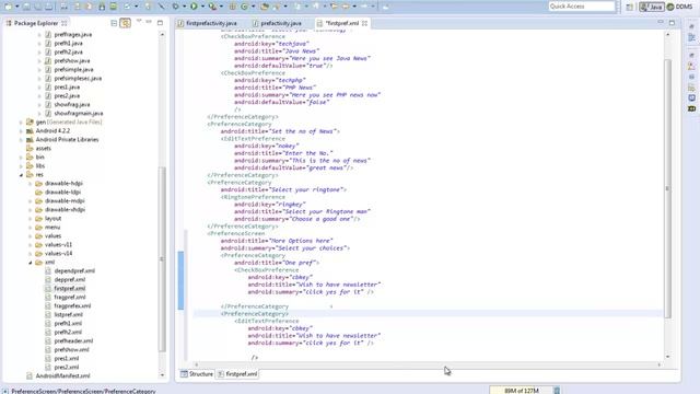 Lecture 3 - Adding addtional preference screens Android смотреть онлайн