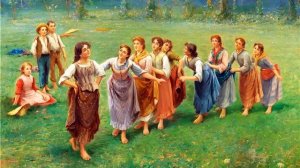 "А я по лугу" (русская народная песня) - летние песни в вальдорфской школе