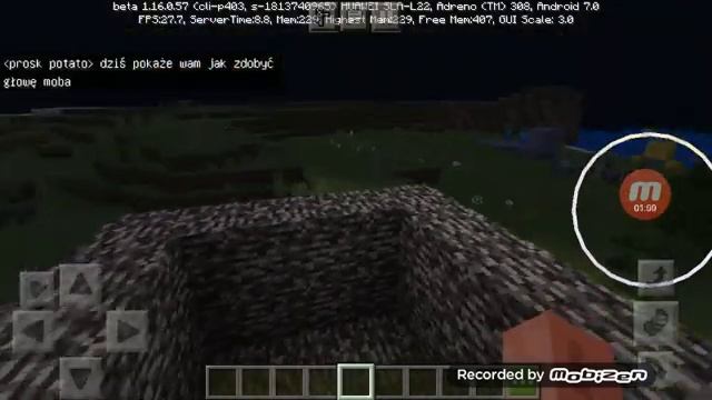Jak zdobyć głowę moba w minecraft смотреть онлайн
