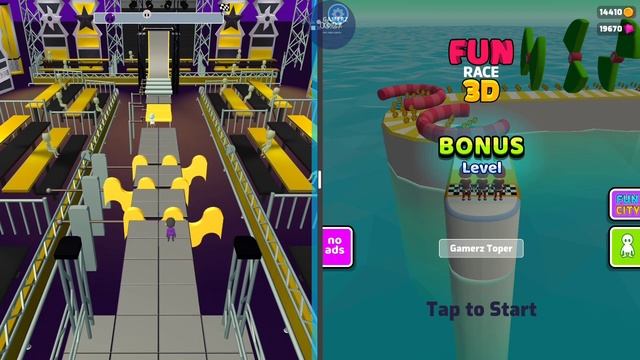 EPIC RACE 3D v/s FUN RACE 3D COMPARE GAME 2020 《GAMERZ TOPER》 смотреть онлайн
