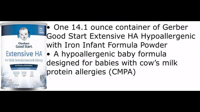 What is Gerber extensive ha used for? смотреть онлайн