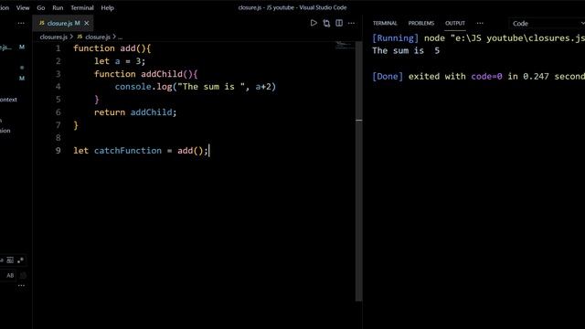 Lexical Scope and Closures - Lesson 8 (JavaScript Basics to Advance) смотреть онлайн