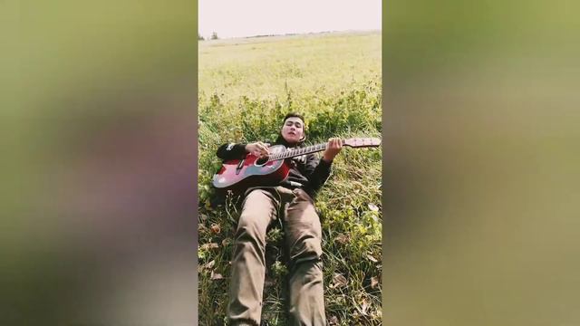 башкирская (татарская) песня "Мин башкорт егете" на гитаре без баррэ смотреть онлайн