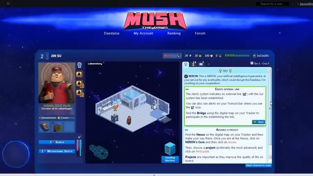 Mush Twinoid Game Introduction - English смотреть онлайн