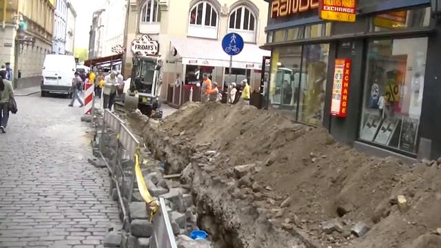 ремонт на улице Калькю в Риге 8 мая 2014 смотреть онлайн