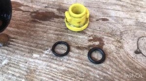 Керхер. Замена уплотнительного кольца в струйной трубке.