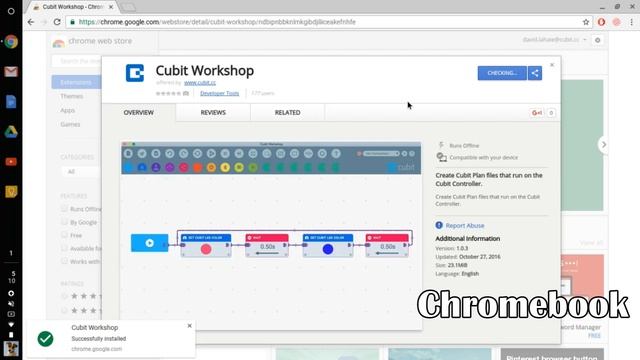 Cubit Controller and Workshop Setup смотреть онлайн