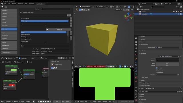 Easy Bake 2: Easy Life - Baking out of BSDF - Blender Addon смотреть онлайн