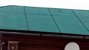 Оцинкованная крыша ржавела. Резиновой краской покрасил оцинкованную крышу. Обзор после 6 лет.