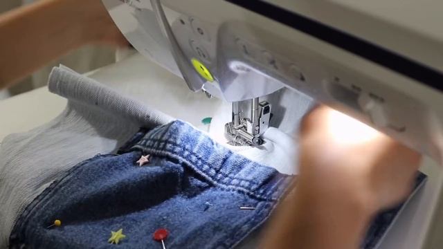 Making a Patchwork Jacket from Recycled Jeans | Sewing with @coolirpa смотреть онлайн