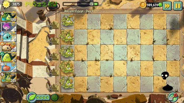 Обзор Взрывного риса-липучки (Stickybomb Rice), растение из Plants vs Zombies 2 смотреть онлайн