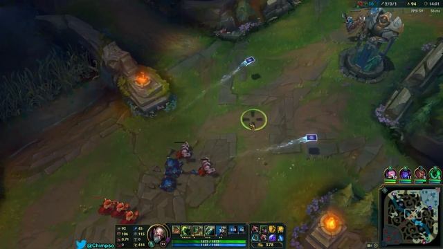 Singed Mid vs Twisted Fate - Stoneborn Pact and New Build смотреть онлайн