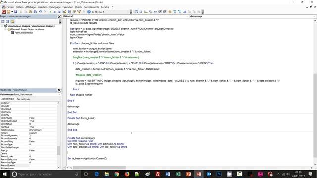 Visionneuse d'images sur formulaire Access en VBA смотреть онлайн