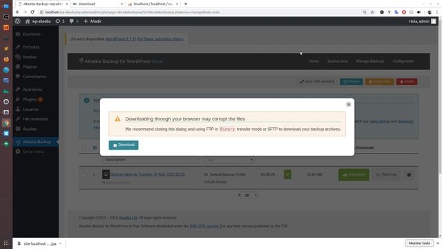 ? Como realizar un Backup de Wordpress con AkeebaBackup ? 2019 смотреть онлайн