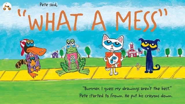 Pete the Cat Crayons Rock | fan's animated book | read aloud смотреть онлайн