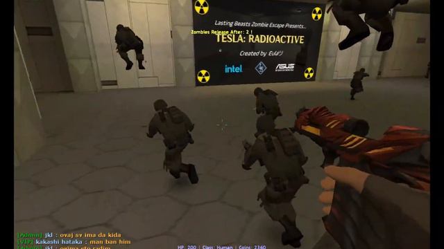 Counter-Strike 1.6 | - Zombie Escape Mod - | MGHARBA GAMING смотреть онлайн