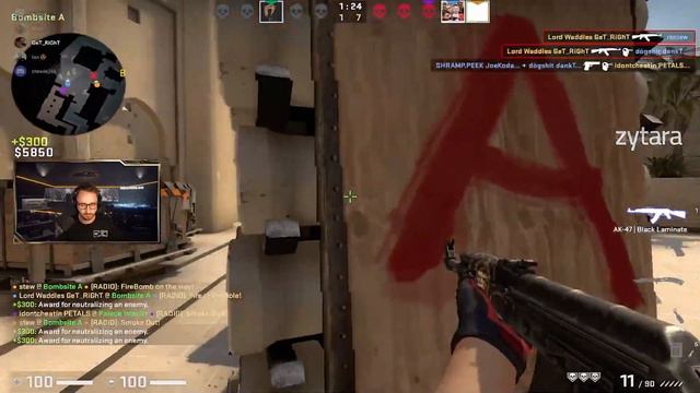 How it feels to play CS:GO on 150 ping... (feat. stewie2k) смотреть онлайн