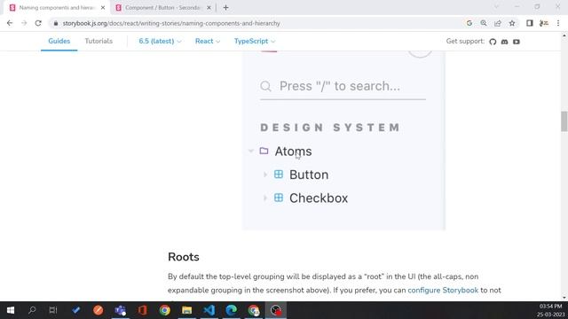 React Storybook Tutorial in Hindi #8: Naming component and Hierarchy смотреть онлайн
