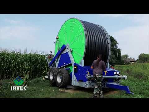 Дождевальная машина барабанного типа от Irtec смотреть онлайн