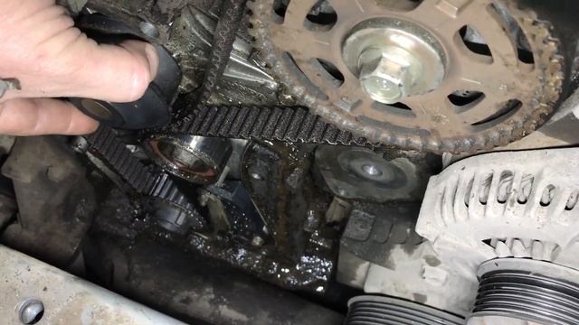 Люфт помпы J37A3 Honda Legend смотреть онлайн