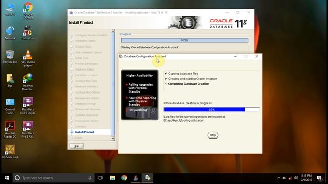 How to install Oracle 64-bit 11g on PC ,laptop full tutorial(part 2) смотреть онлайн