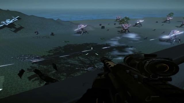 Crysis 2 Aliens VS Humans War - Max Settings - (Full HD) смотреть онлайн