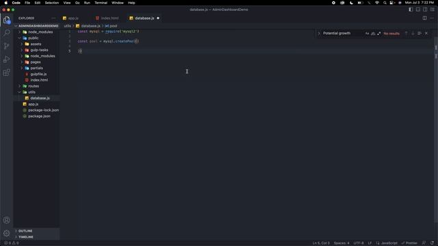 Setting Up A Bootstrap Admin Dashboard | NodeJS App смотреть онлайн