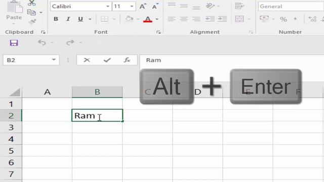Short cut key to write in a single cell in Microsoft Excel@COMPUTEREXCELSOLUTION смотреть онлайн