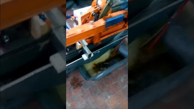 Отрезной станок из рельсопила РМ5ГМ смотреть онлайн