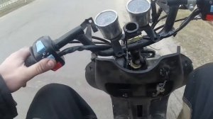 Настройка вариатора в скутере. Покатушки. Заезды.