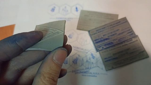 Делаем клише на моем лазернике  Wattsan. We Make A Cliche On My Wattsan Laser Tag.