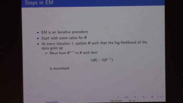Lecture 35 - Expectation Maximization (04/28/2017) смотреть онлайн