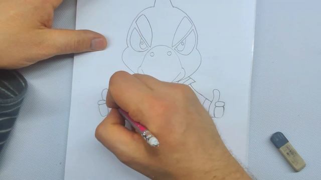 Как нарисовать Ворона - Бравл Старс - Рисуем модель Ворона из Бравл Старс смотреть онлайн