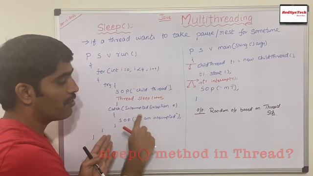 # 136 Thread.Sleep Method (System.Threading) | Why is Thread.Sleep so harmful|Thread|Java|RedSysTec смотреть онлайн