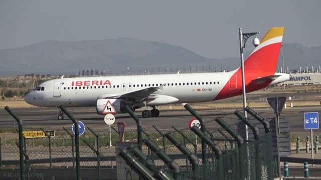 (4K) Madrid Barajas Airport Plane Spotting On The (21-09-2022) смотреть онлайн