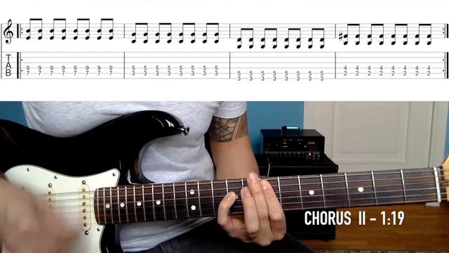 Still Waiting - Sum 41 (Guitar Lesson + Tab) смотреть онлайн