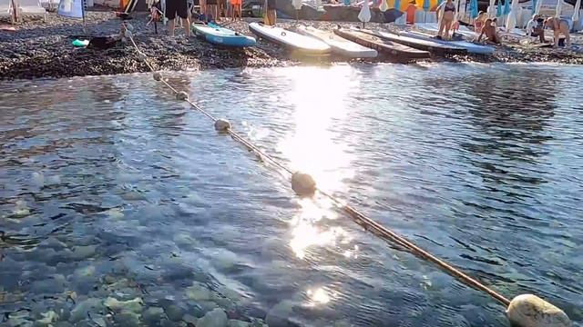 ЛАЗАРЕВСКОЕ 2020?18.08.2020г. Утро на пляже! Я тоже хочу кататься на доске! смотреть онлайн