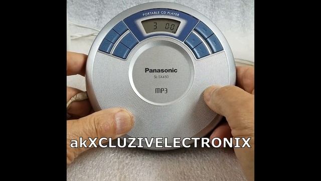 PANASONIC Portable CD Player S*SX450 MP3/CD/CD-R/CD-RW PLAYER смотреть онлайн