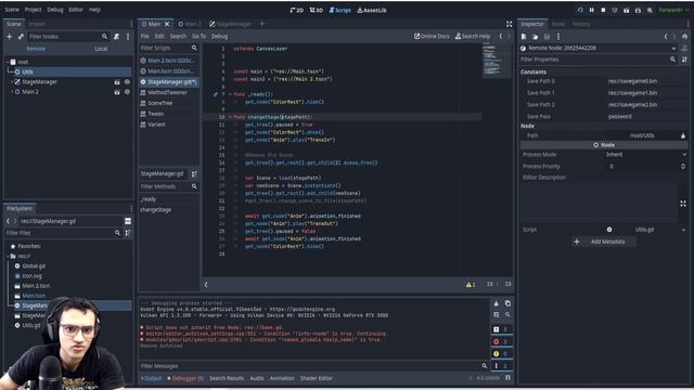 How to MANUALLY Switch Scenes in Godot 4.0! смотреть онлайн