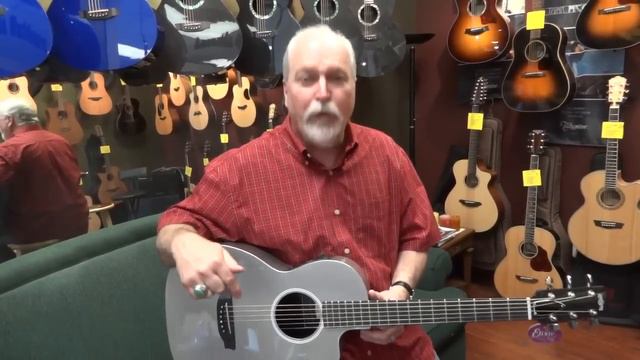 Northwest Guitars: Rainsong Parlor P12 acoustic/electric guitar смотреть онлайн