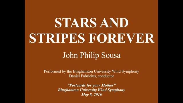 The Stars And Stripes Forever - John Philip Sousa