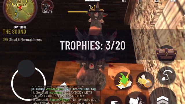 How to get the Zeus Goat in MMO! Goat Simulator MMO смотреть онлайн
