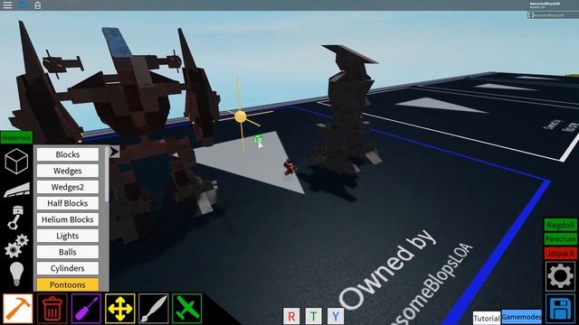 ROBLOX- Plane Crazy [Tutorial] FireBird Mech (Easy Small Mech) смотреть онлайн