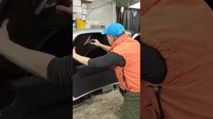 Тонировка стёкол на Нива Шевроле.