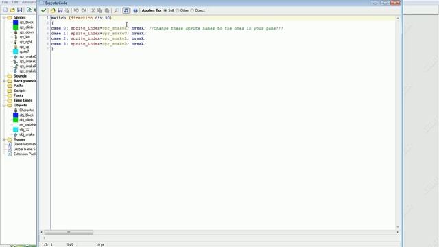 Game Maker How to make a enemy sprite changes with direction смотреть онлайн